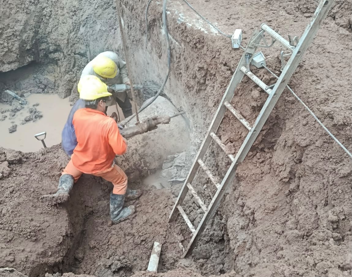 Culminó la reparación del Primer Acueducto del Interior