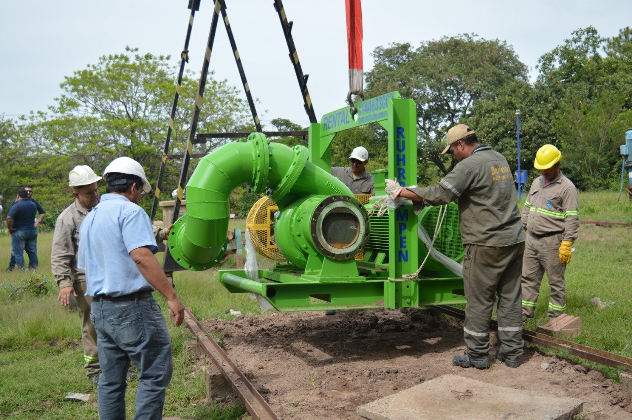 Sameep puso en funcionamiento nuevas bombas que mejorar n el