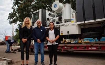 Sameep recibió un nuevo camión desobstructor para sanear la provincia
